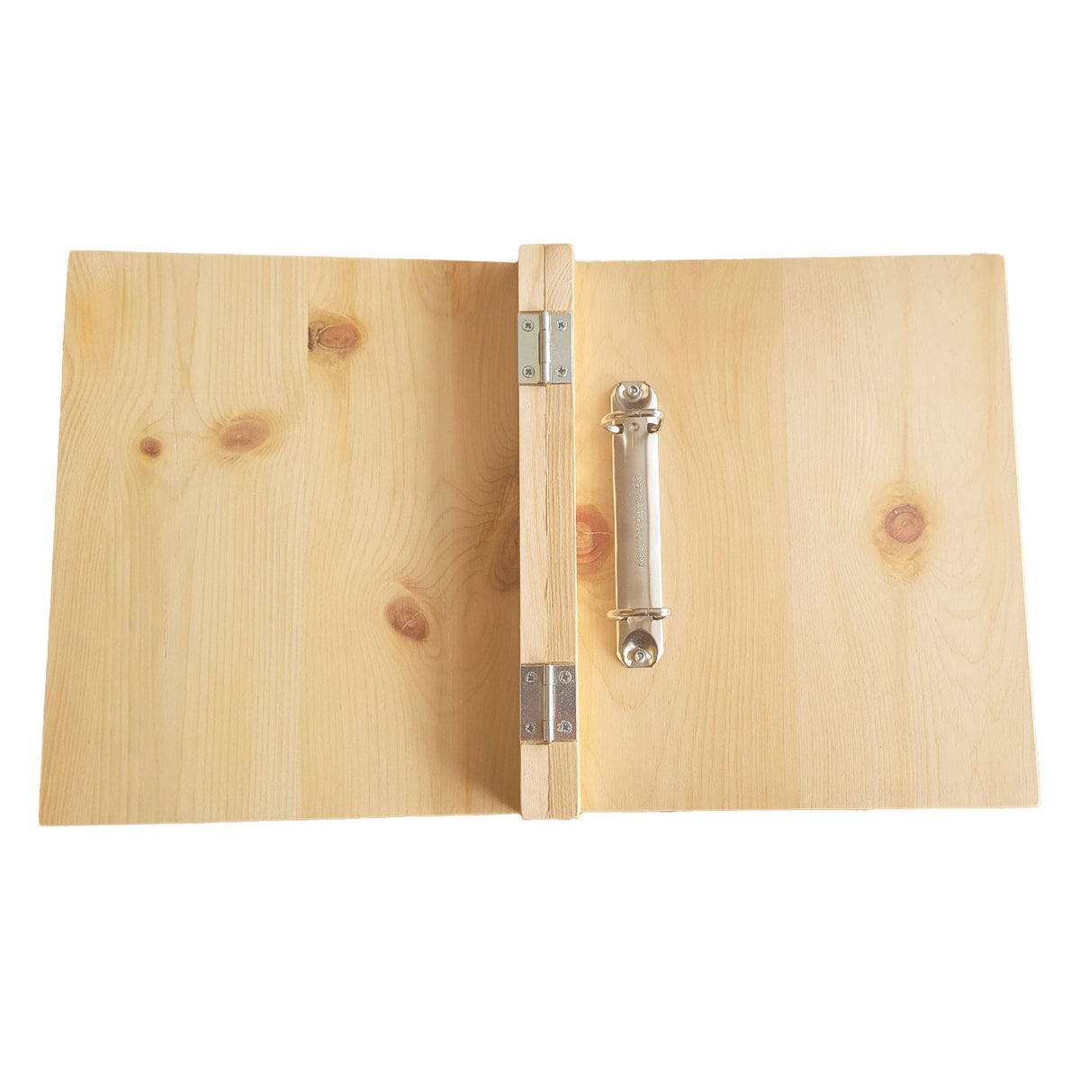 Edler Ordner DIN A4 | 4 Ringe | aus Zirbenholz | L 30 x B 5 x H 32 x  cm