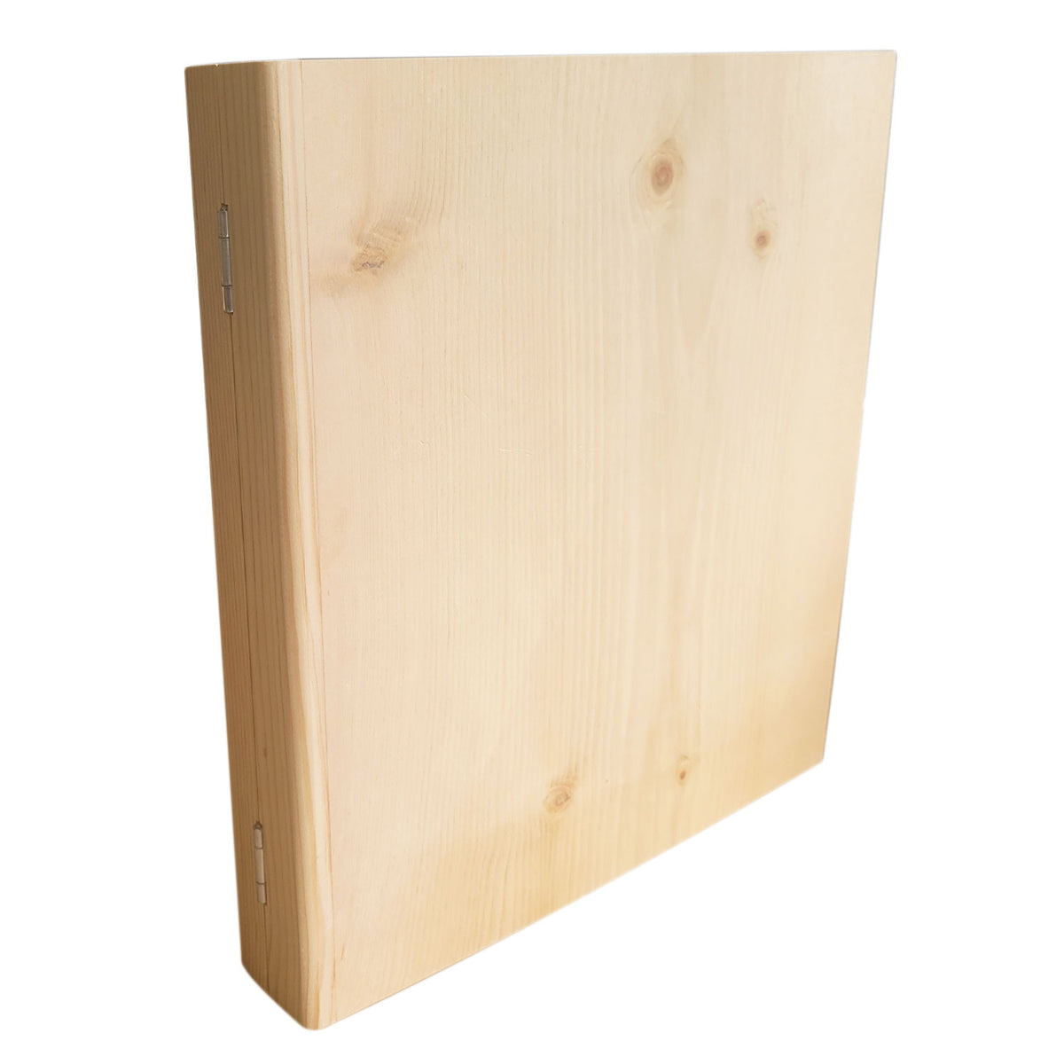 Edler Ordner DIN A4 | 4 Ringe | aus Zirbenholz | L 30 x B 5 x H 32 x  cm