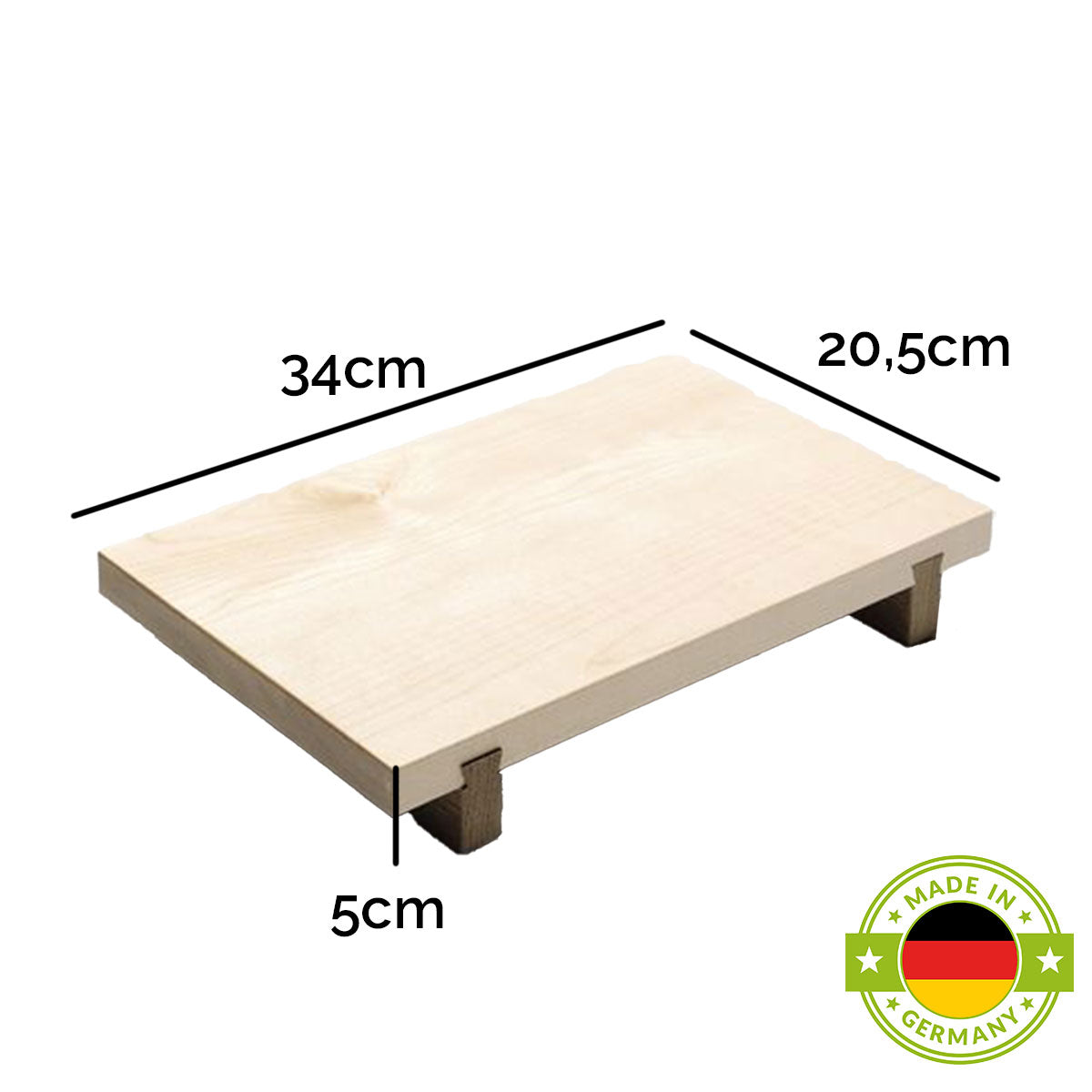 Ahorn-Schneidbrett 'Cutter' small 34 x 20,5 x 5 cm