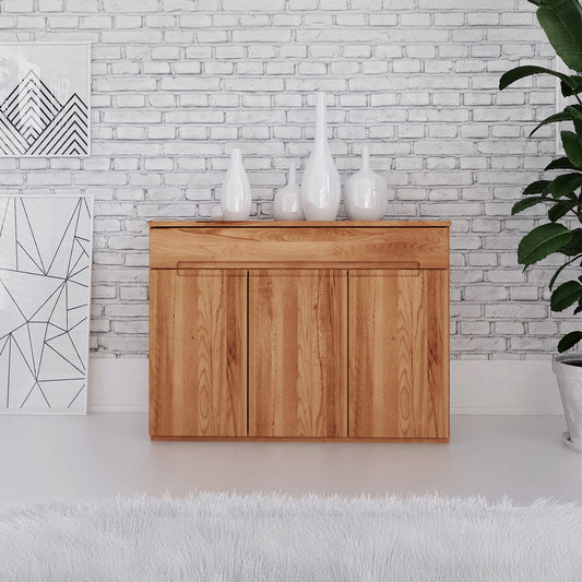 Kommode 'Elegant Big Two' Kernbuche geölt 111x46x81