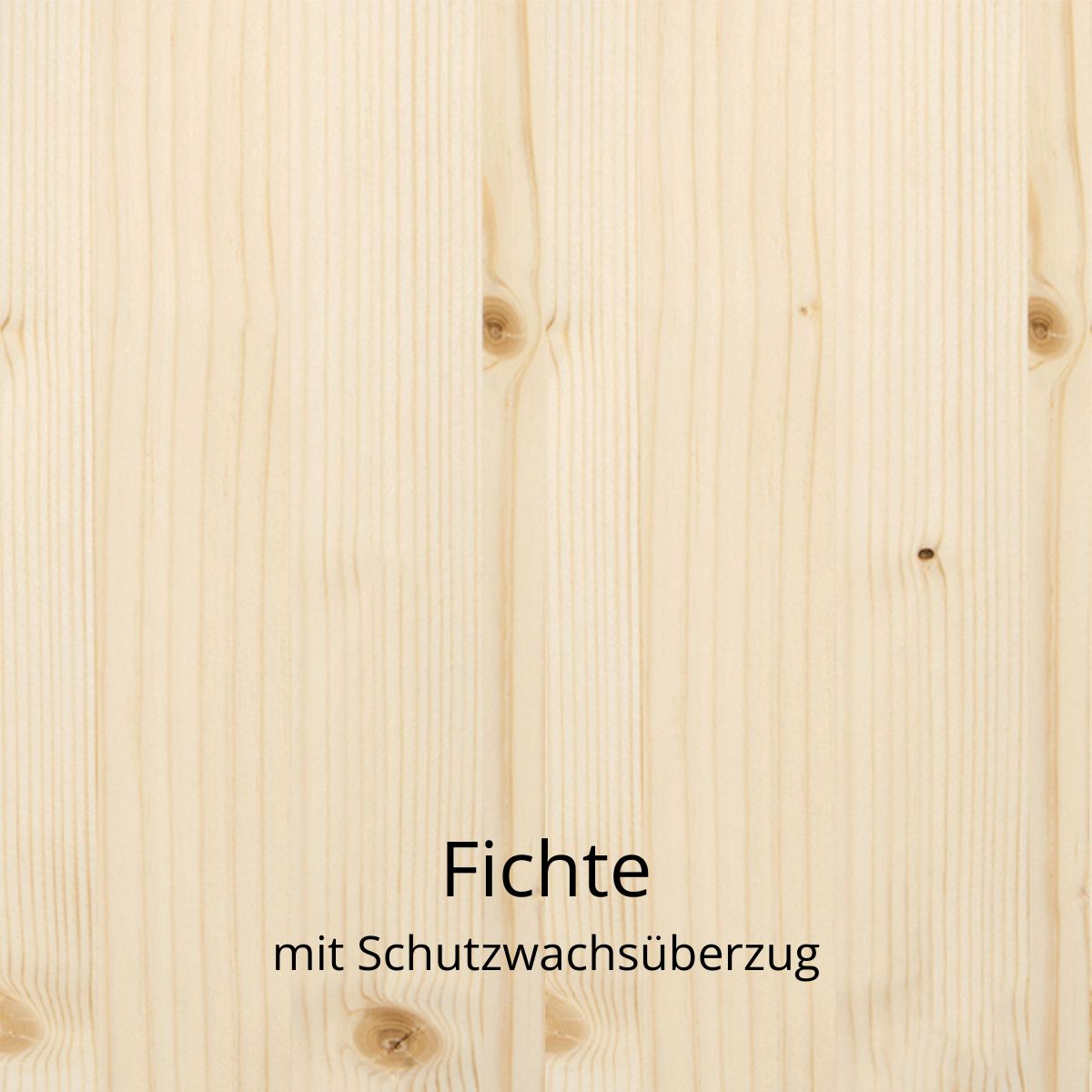 Garderobe 'MyStyle' - im Cross Country Style fichtegewachst 3cm_Staerke 150x50x45