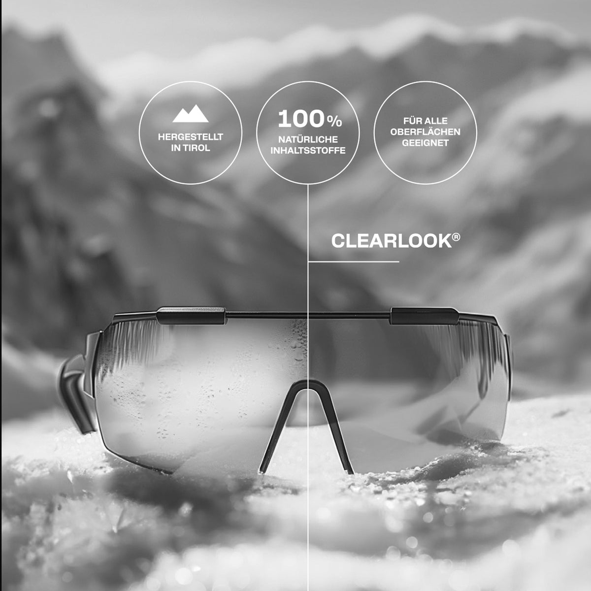 Antibeschlagspray 'Clear Look Sport' | für den Sport | 30 ml | Seife | Vegan