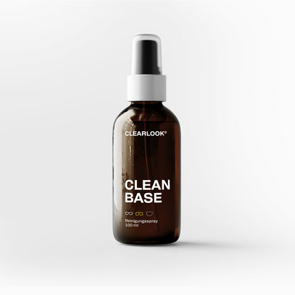 Reinigungsspray 'Clean Base' | 30 ml | Glasflasche | Seife | Vegan