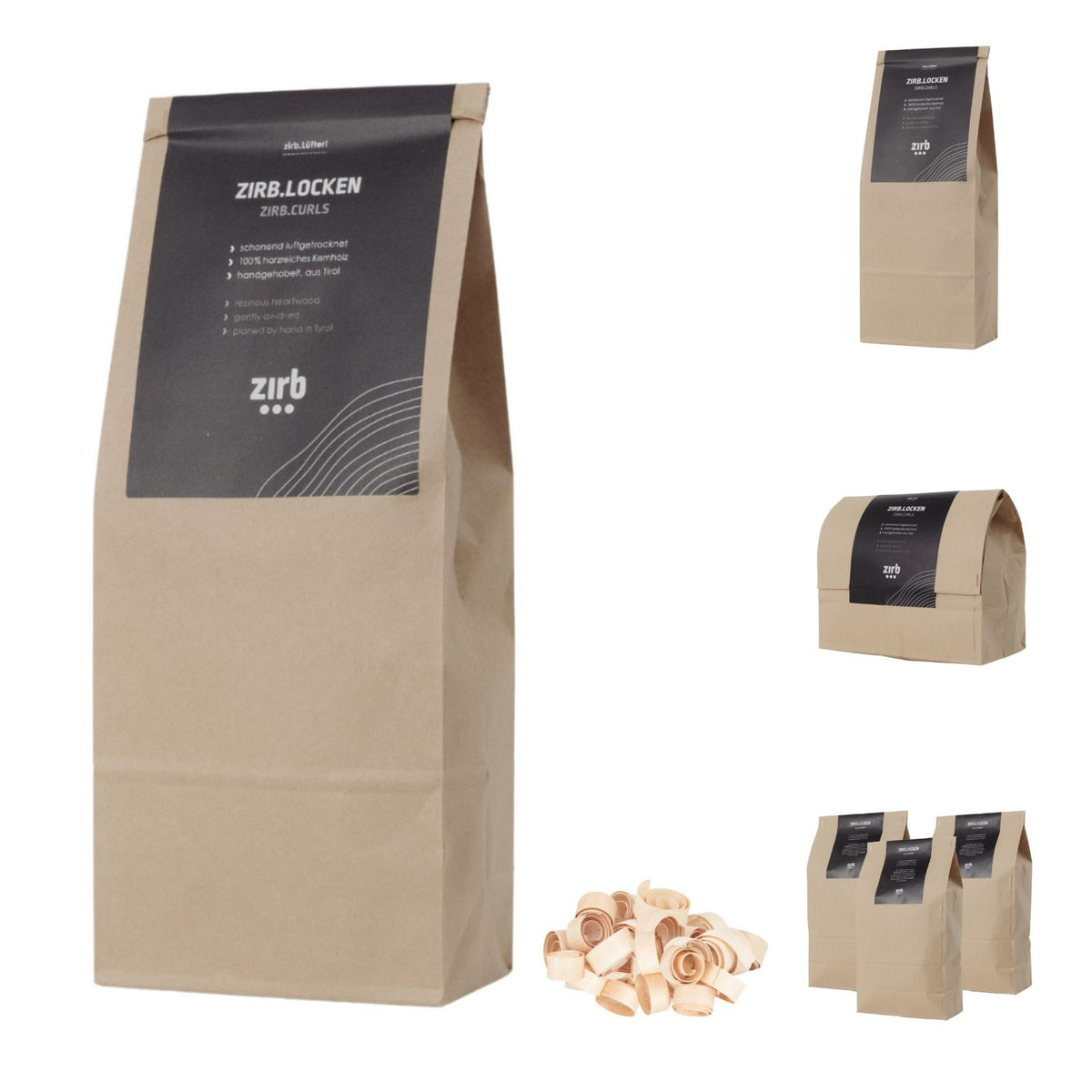 Zirbenlocken | für Raumlüfter 'Lüfterl' | 120 g