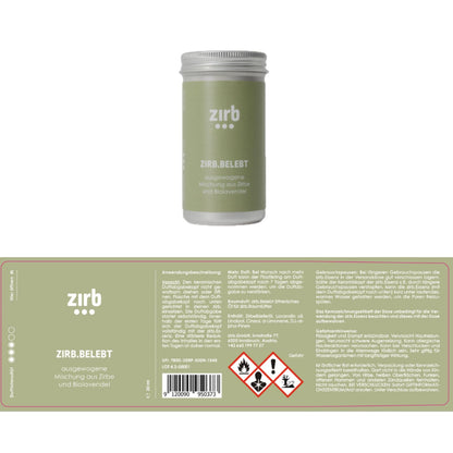 Duftsystem 'Mini' | Essenz-Öl 'Belbt' 30 ml | L 6 x B 6 x H 9,5 cm