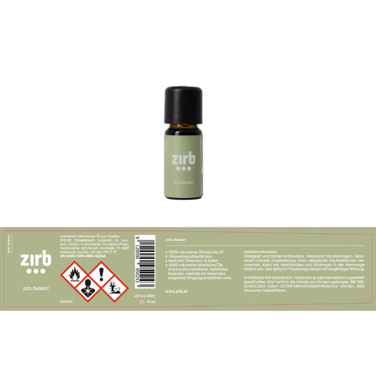 Ätherisches Öl | 'Belebt' | 10 ml