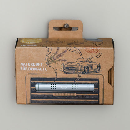 Autoduft 'Car' | Duftkern 'Beseelt' | Aluminium | L 12 x T 7,5 x H 4,5 cm