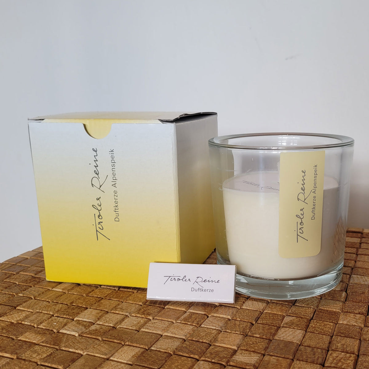 Duftkerze im Glas 'Almrose' - TirolerReine - Almrose - 250g