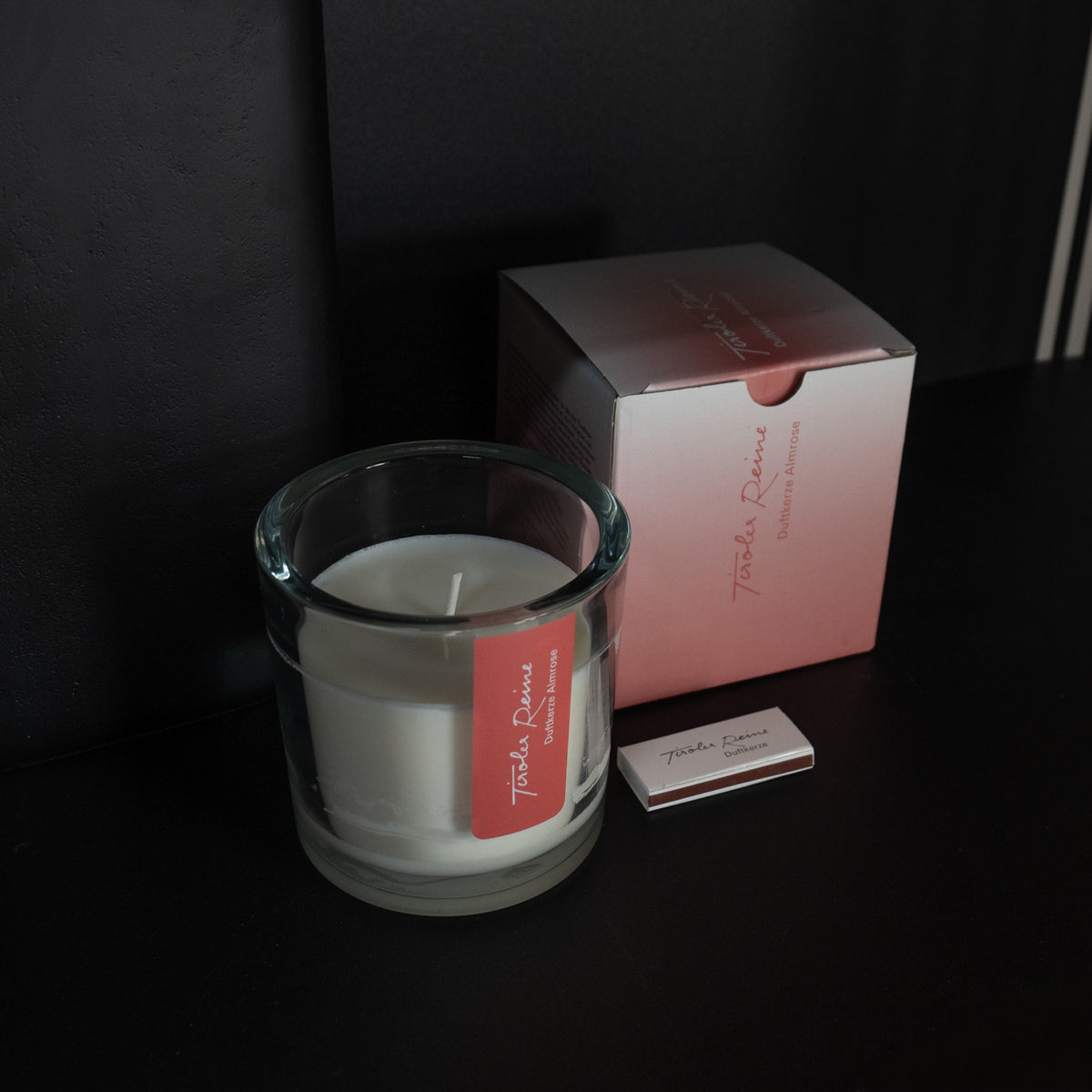 Duftkerze im Glas 'Almrose' - TirolerReine - Almrose - 250g