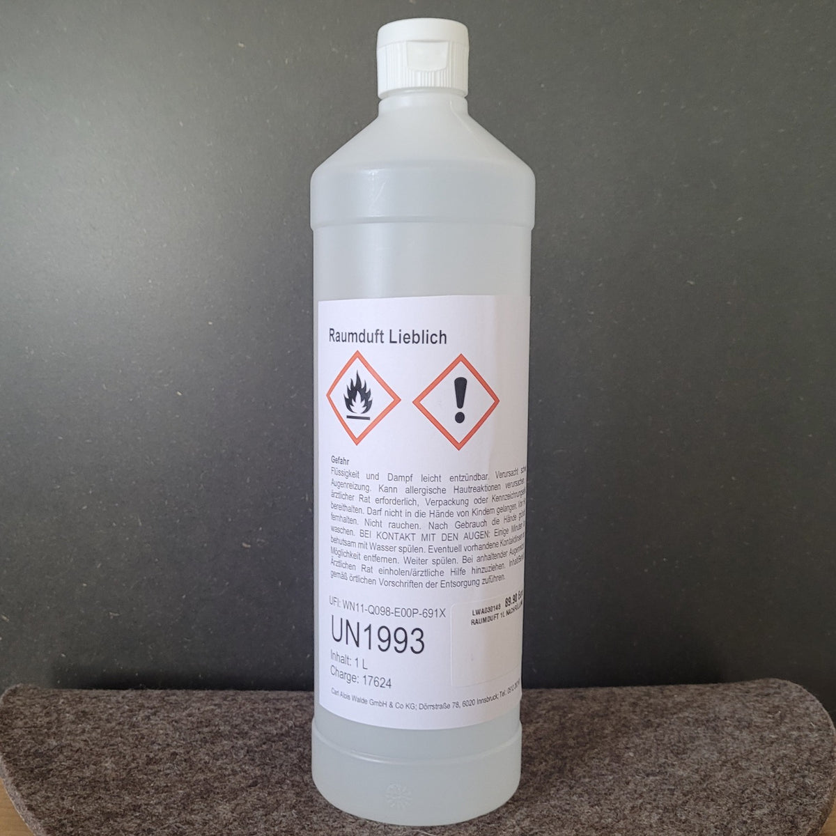 Raumduft 'AlpenAura' - lebhaft - 1 Liter - Nachfüllpackung