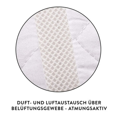 Duftschlafkissen '2in1' | Einlage Zirbe + Lavendel | B 40 x L 80 x H 20 cm