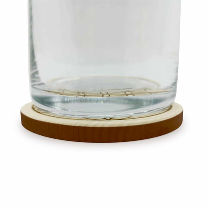 Zirbenblume Untersetzer für Wasserkaraffe 1l