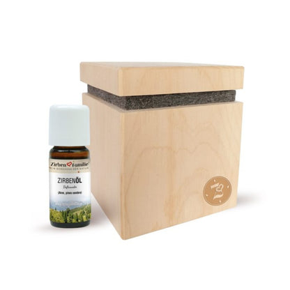 Zirbenwürfel 'Premium Edition' inkl. 10ml