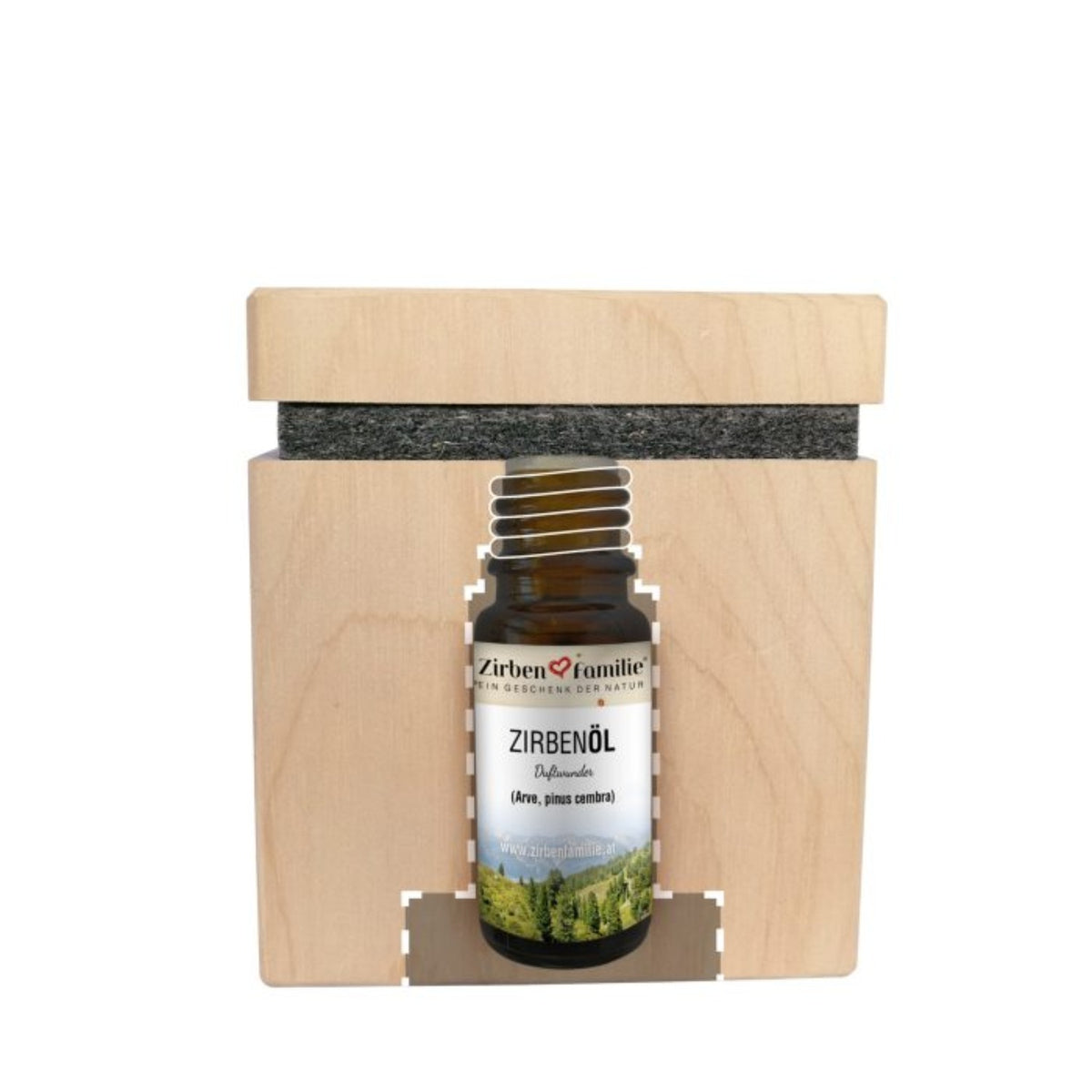 Zirbenwürfel 'Premium Edition' inkl. 10ml