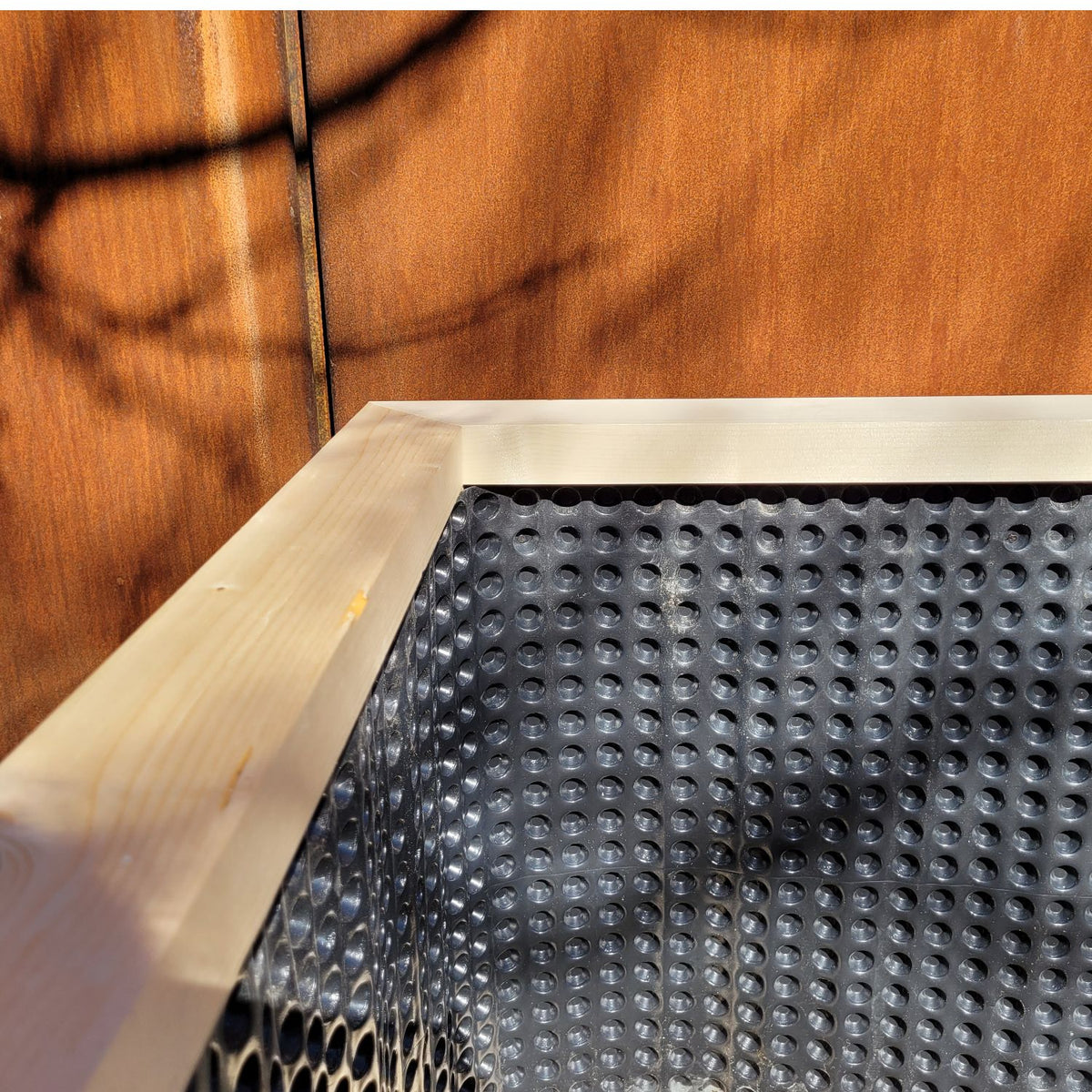 Baukastenbeet 'Modul M1' | Grundmodul | B 80 x T 80 x H 80 cm | Folie + Gitter