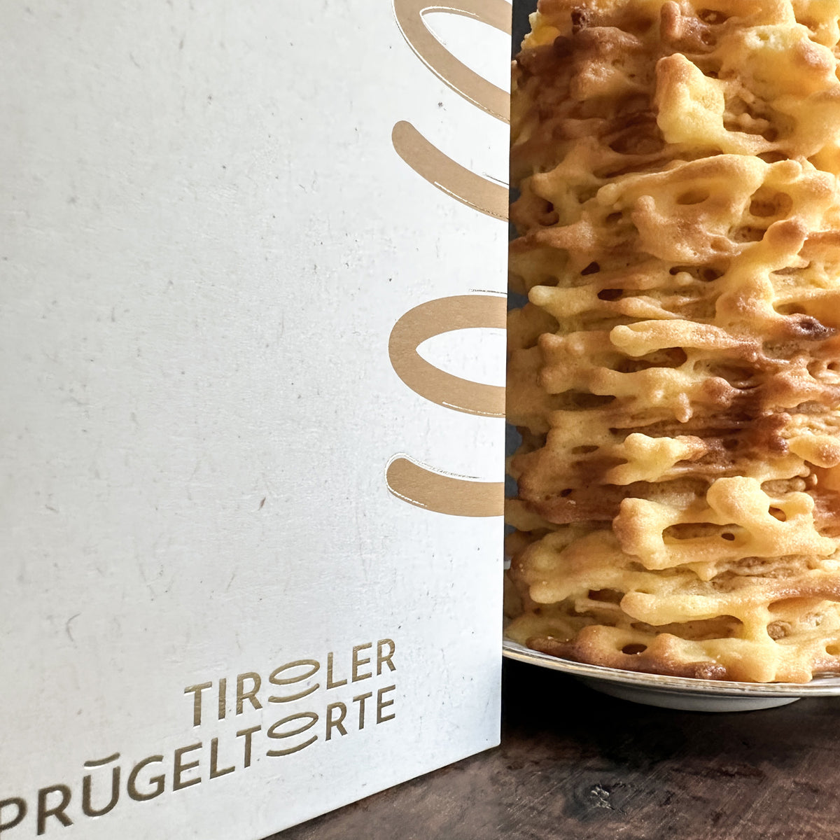 Orig. Tiroler Prügeltorte Midi - DM 60 x H 150 mm - 290 g - inkl. Schachtel