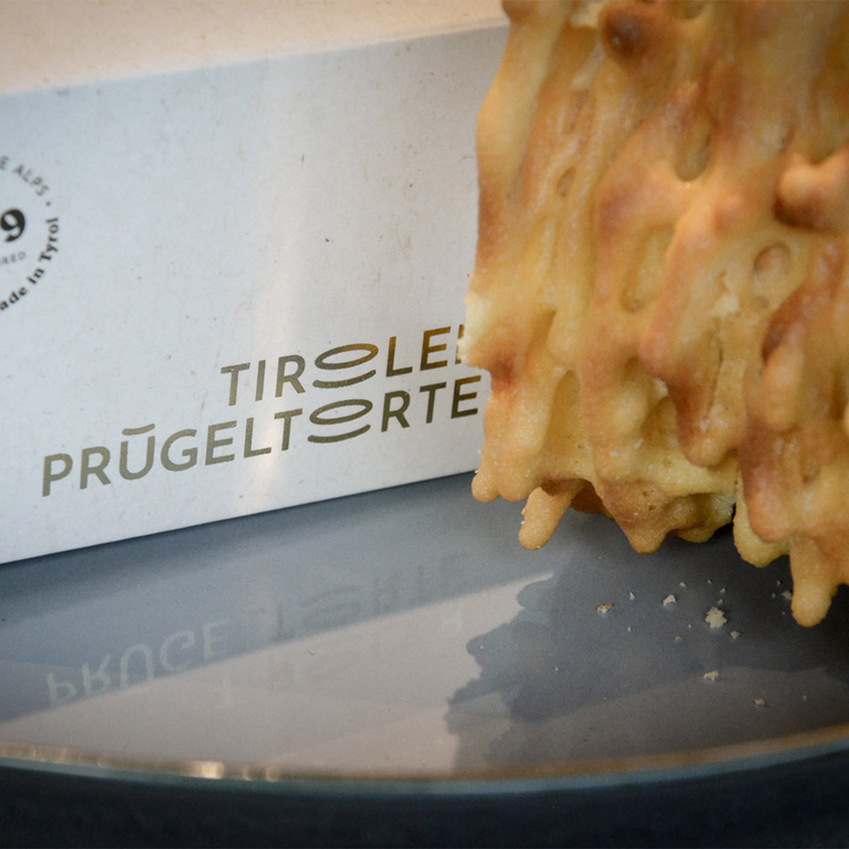 Orig. Tiroler Prügeltorte Midi - DM 60 x H 150 mm - 290 g - inkl. Schachtel