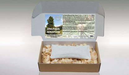 Nachhaltige Klimabox 'Fresh & Free' |  aus Zirbenholz | B 40 x T 40 x H 66 cm