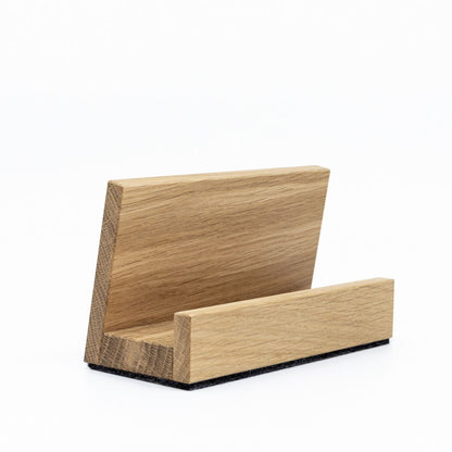 Tablethalter | Violan Filzgleiter | Eiche | B 15 x T 6,5 x H 8,5 cm