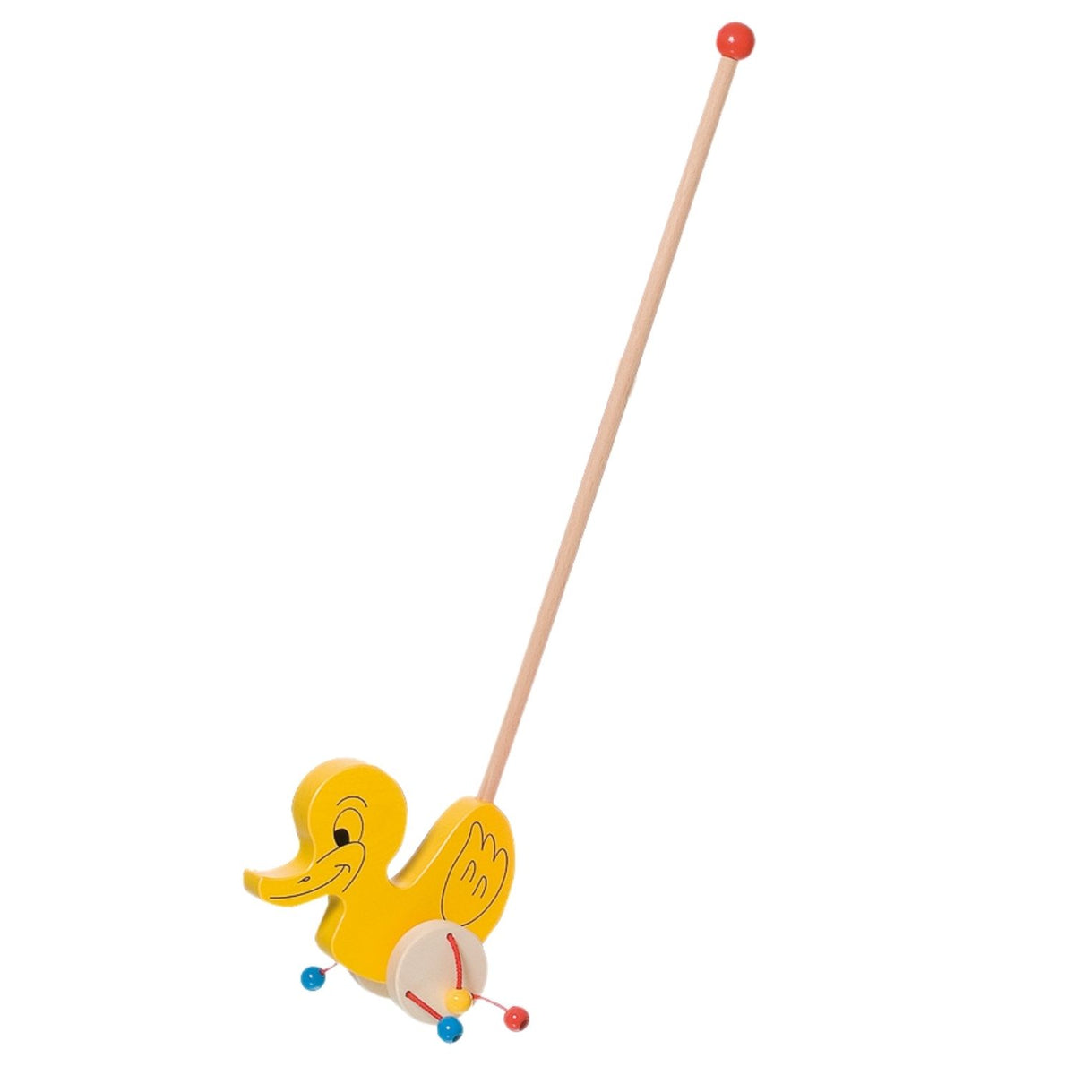Schiebespielzeug 'Elvira Ente' | Buche | ab 1 Jahr | L 61 x B 20 cm