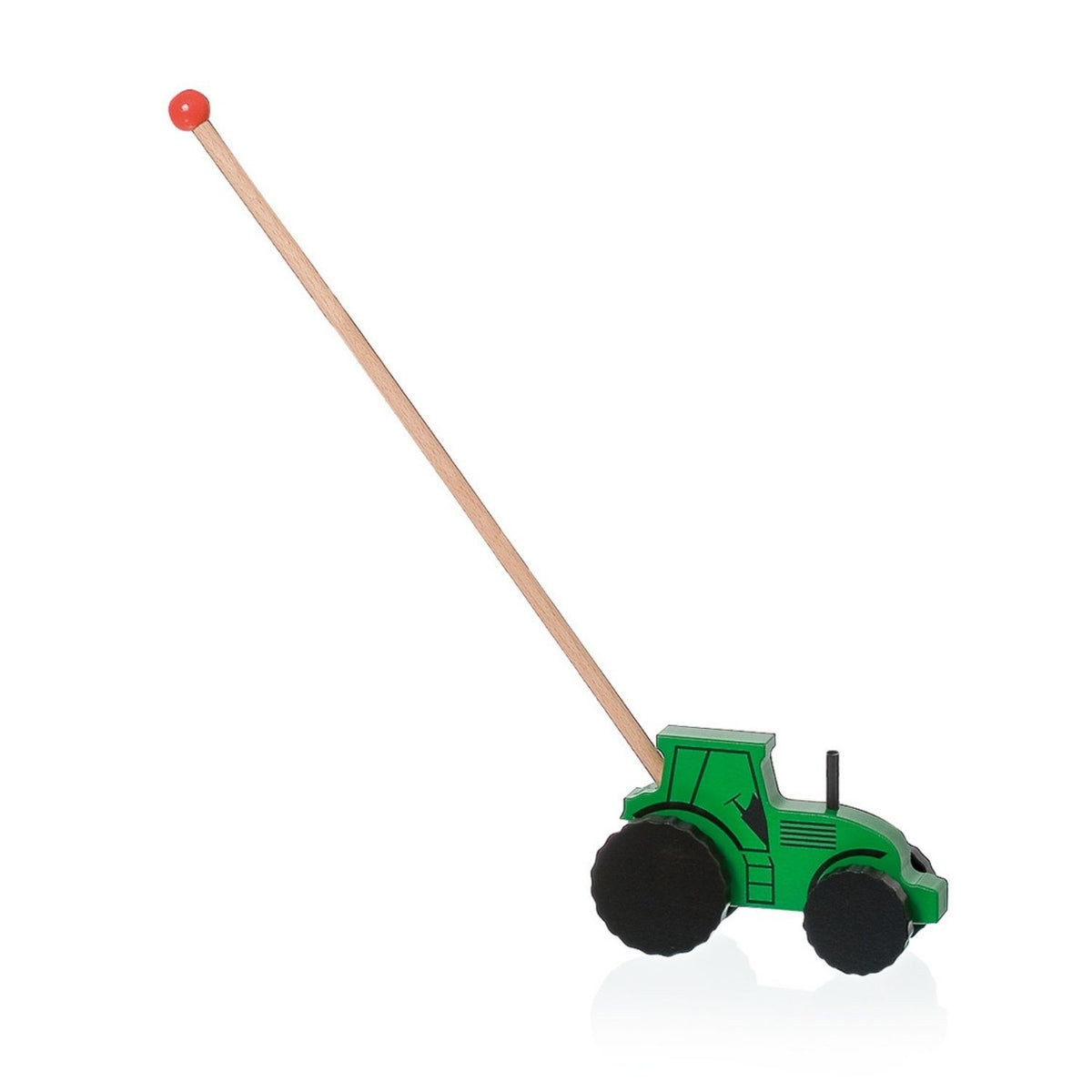 Schiebespielzeug 'Turbo Traktor' | Buche | ab 1 Jahr | L 61 x B 20 cm