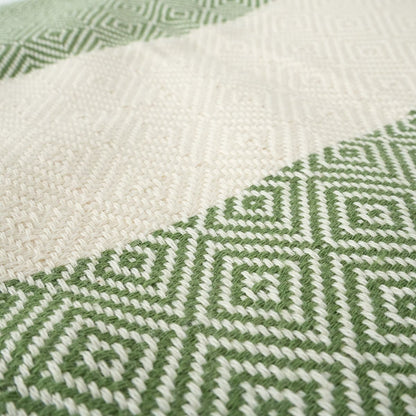 Wolldecke 'Geborgenheit' | Baumwolle | 200 x 240 cm | hellbeige