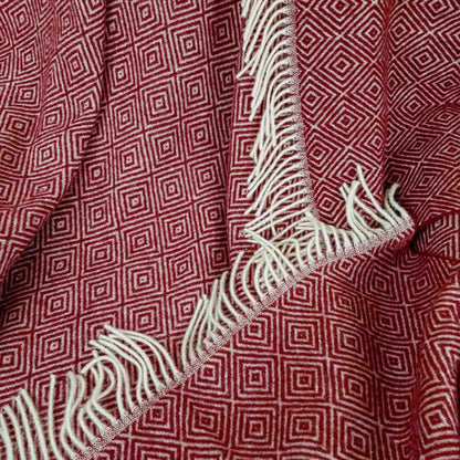 Wolldecke 'Wärmeoase' | Schurwolle | 140 x 200 cm | smaragdgrün