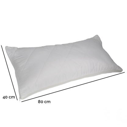 Duftschlafkissen '2in1' | Einlage Zirbe + Lavendel | B 40 x L 80 x H 20 cm