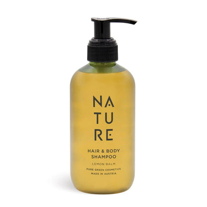 Hair & Body Shampoo 'Lemon Balm' | 250 ml | Kunststoffgebinde mit Pumpfunktion