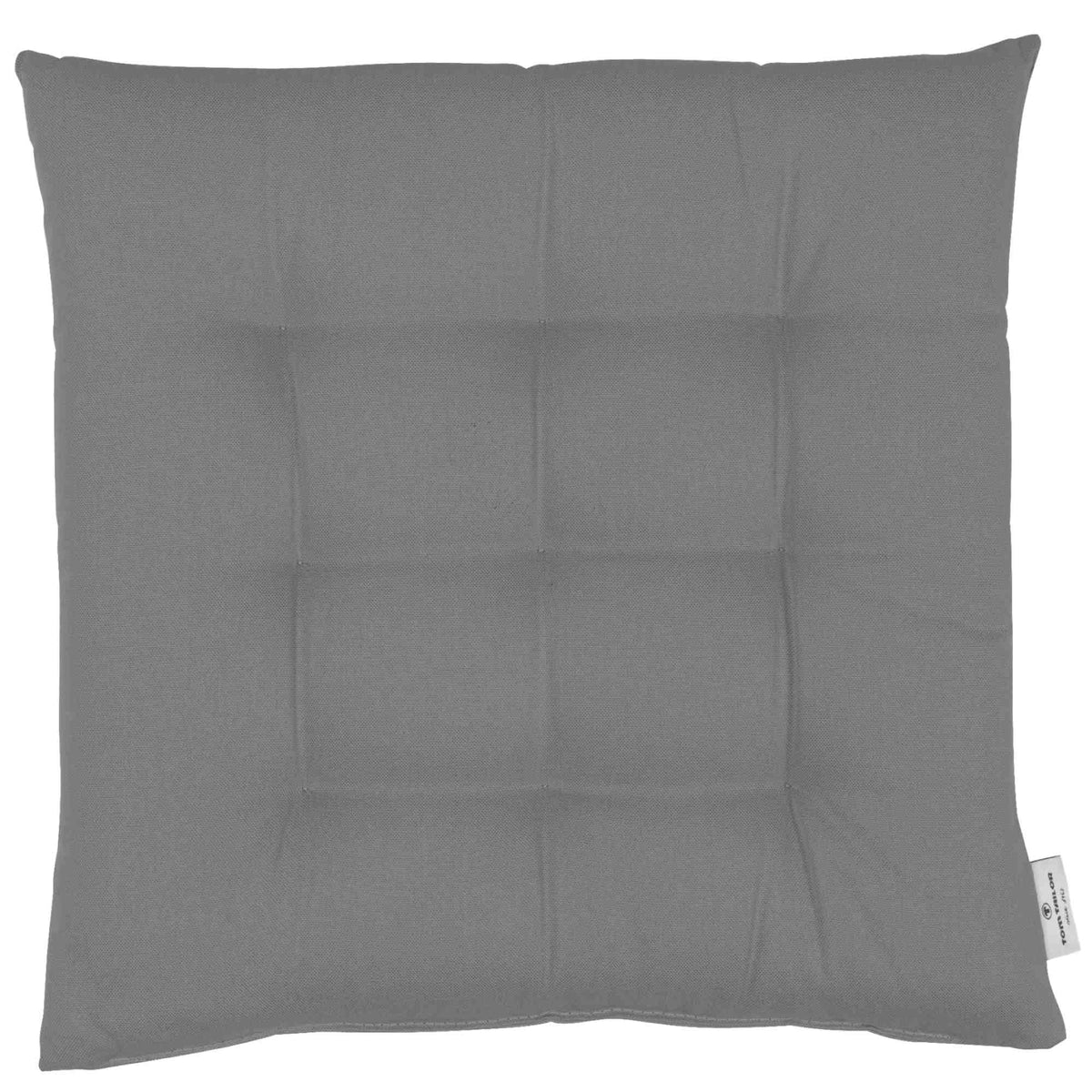 Sitzkissen 'Dove'| 40x40 cm | BW mit Füllung | Weiß | 9-fach Steppung | waschbar
