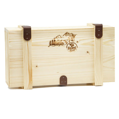 Genusspaket 'Classic2' | Speck,  Würste, Kren | 940 g | Holzkiste