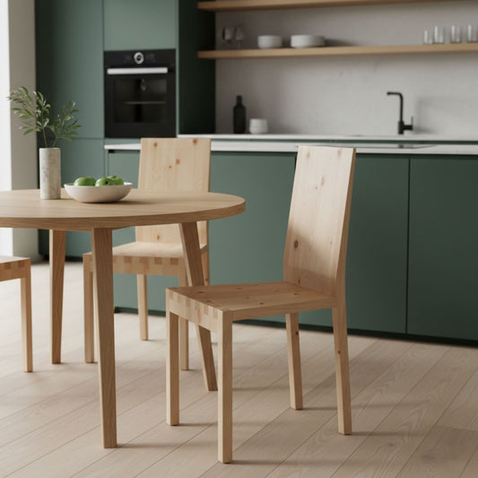 Design  Stuhl aus Zirbenholz - 'Sitwell' -  Handwerk Europa