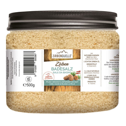ZQ Zirben Badesalz | 500 g | Dose