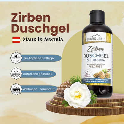 ZQ Zirben-Duschgel 250ml