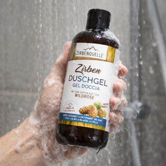 ZQ Set 'Alpenglück & Zirbenzauber' | Duschgel + Handseife + Propolis Körperlotion | je 250 ml