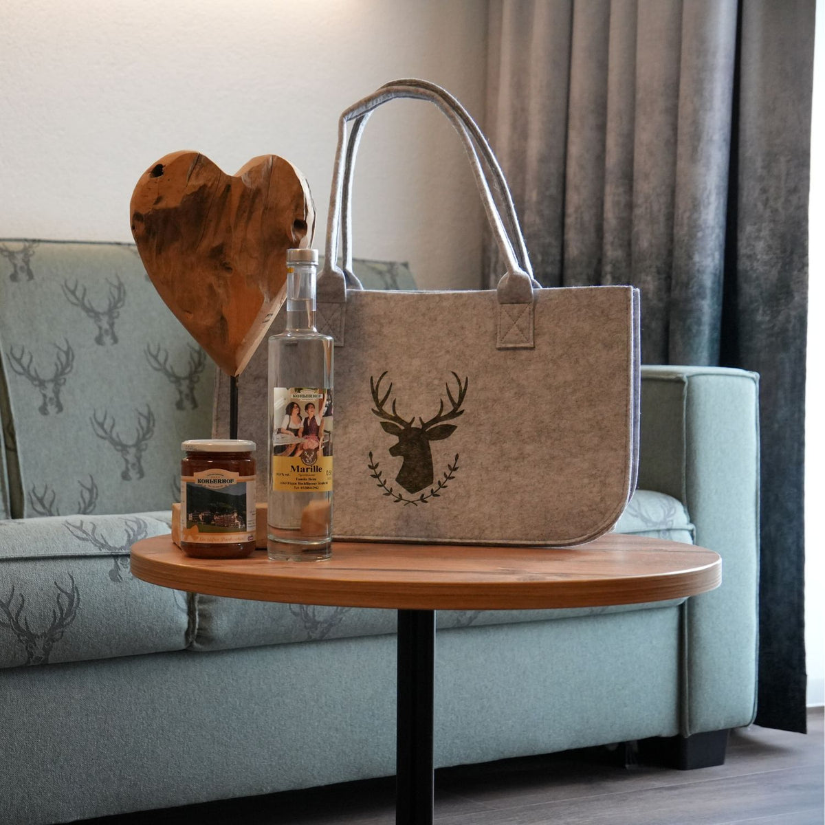 Filztasche | grau | Hotel Kohlerhof