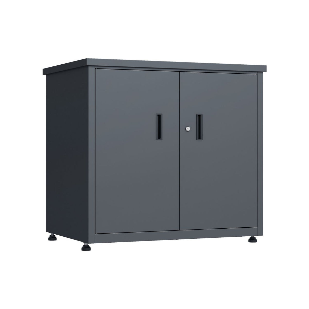 Geräteschrank 'Galvan' | 90x60x85 cm  | anthrazit | innen 2 Ebenen | versperrbar