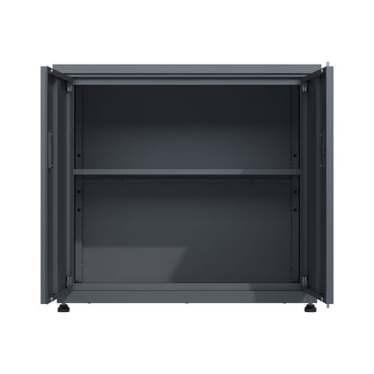 Geräteschrank 'Galvan' | 90x60x85 cm  | anthrazit | innen 2 Ebenen | versperrbar