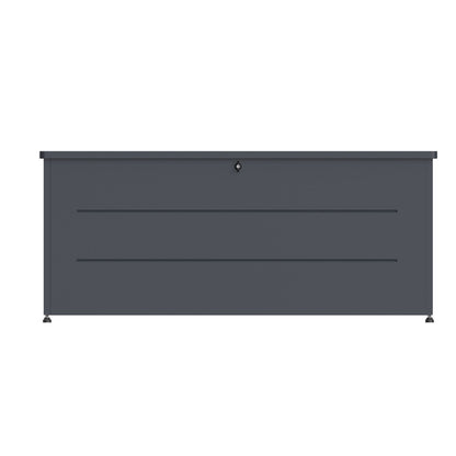 Kissenbox 'Galvan' | 136x66x75 cm  | anthrazit | Soft-Close | versperrbar