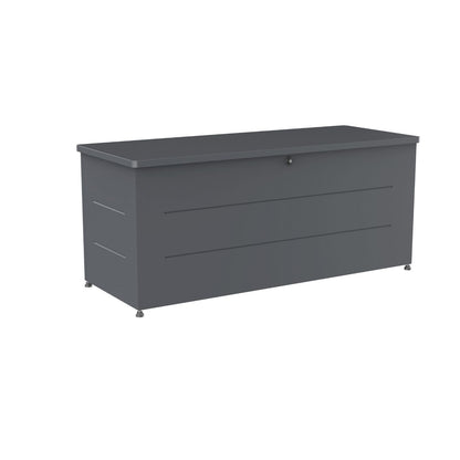 Kissenbox 'Galvan' | 136x66x75 cm  | anthrazit | Soft-Close | versperrbar