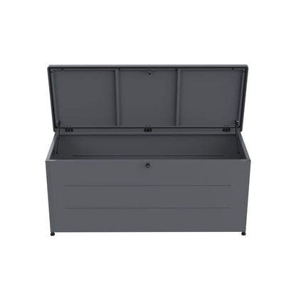 Kissenbox 'Galvan' | 136x66x75 cm  | anthrazit | Soft-Close | versperrbar