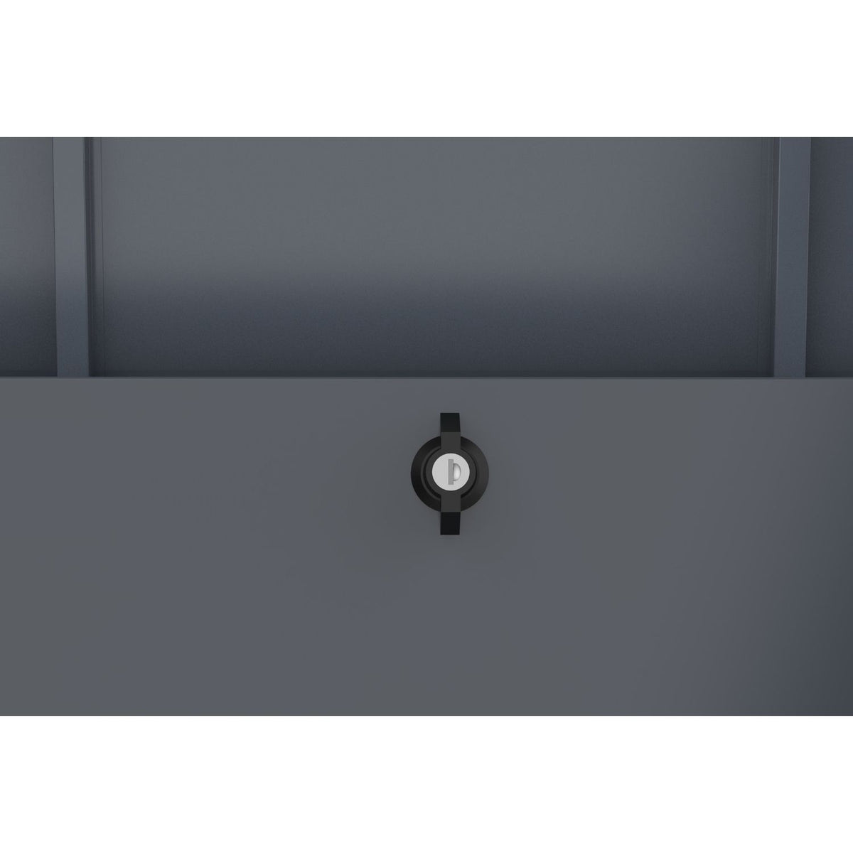 Kissenbox 'Galvan' | 136x66x75 cm  | anthrazit | Soft-Close | versperrbar
