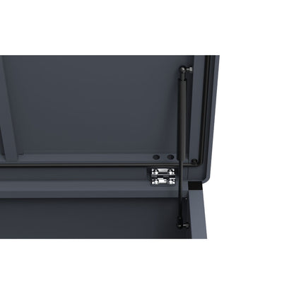 Kissenbox 'Galvan' | 136x66x75 cm  | anthrazit | Soft-Close | versperrbar