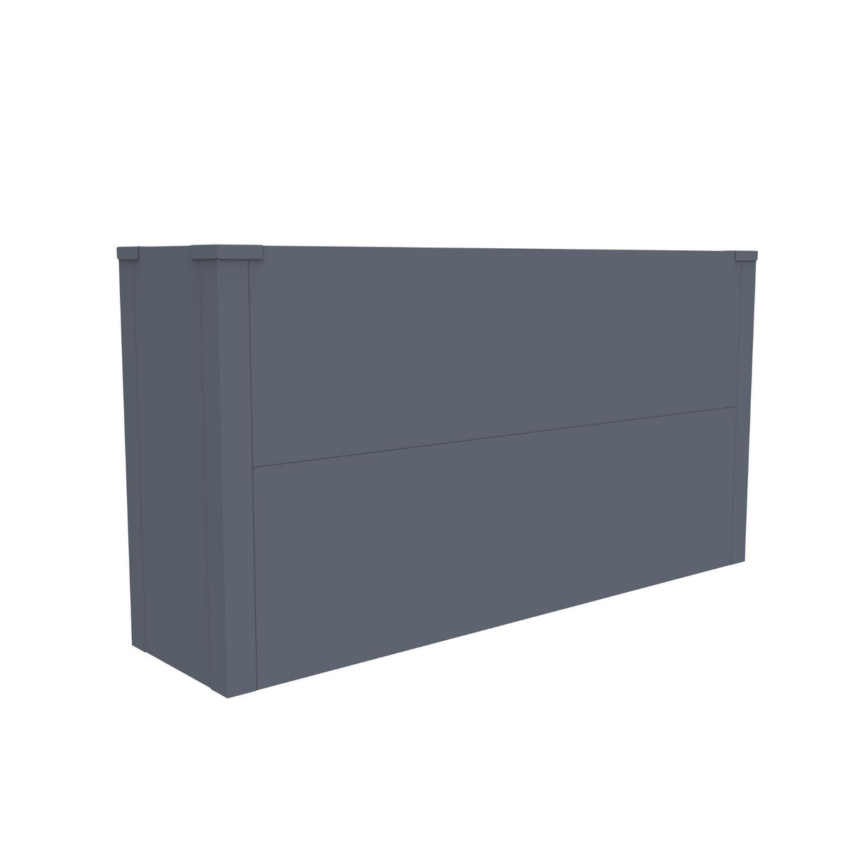 Pflanzwanne 'Galvan' | 100x25x52 cm  | anthrazit | flexible Gestaltungsmöglichkeit