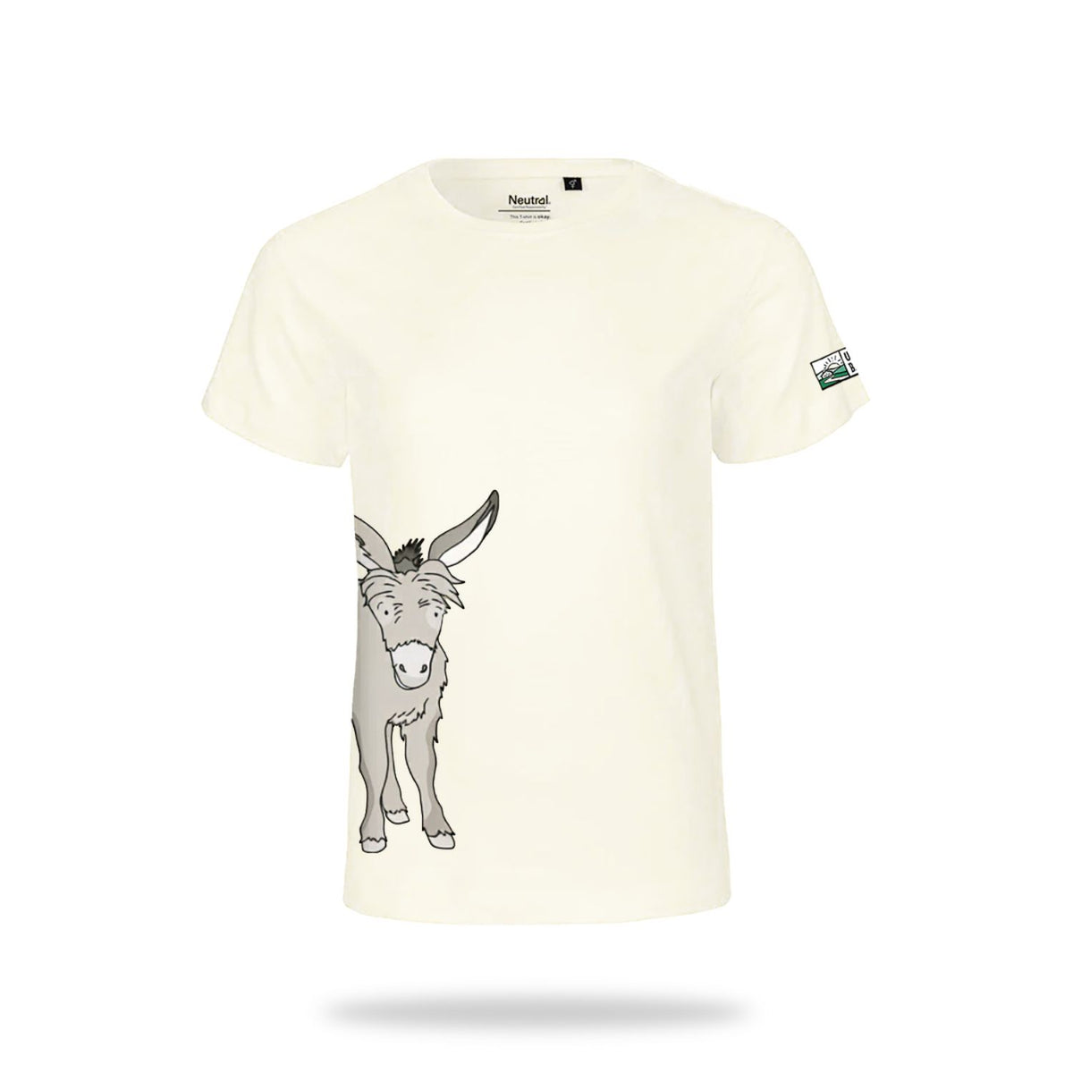 Kinder T-Shirt 'Urlaub am Bauernhof' | Bio-Baumwolle | Kater | grün | 92/98