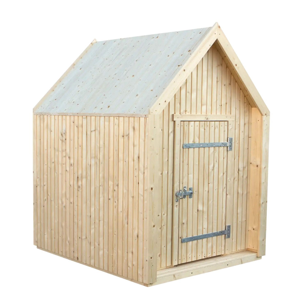 Spielhaus 'Classic' | mit Dachpappe | L 144 x B 124 x H 178 cm | unbehandelt