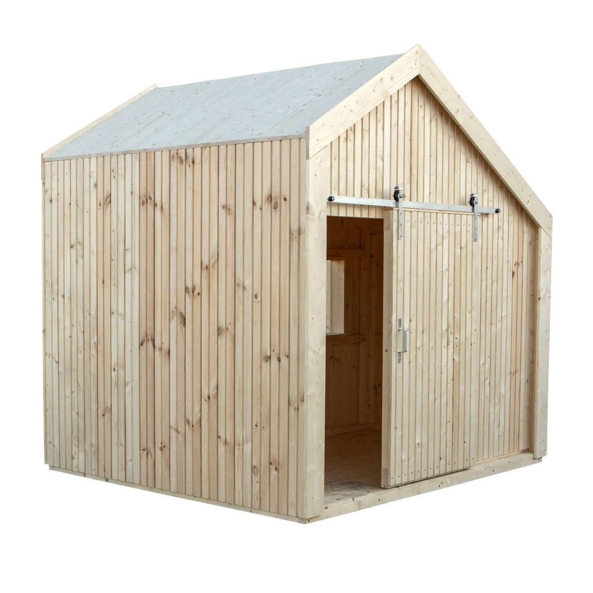 Spielhaus 'Cozy' | mit Dachpappe | 1 Sitzbank | Spieltheke | L 184 x B 208 x H 212 cm | unbehandelt