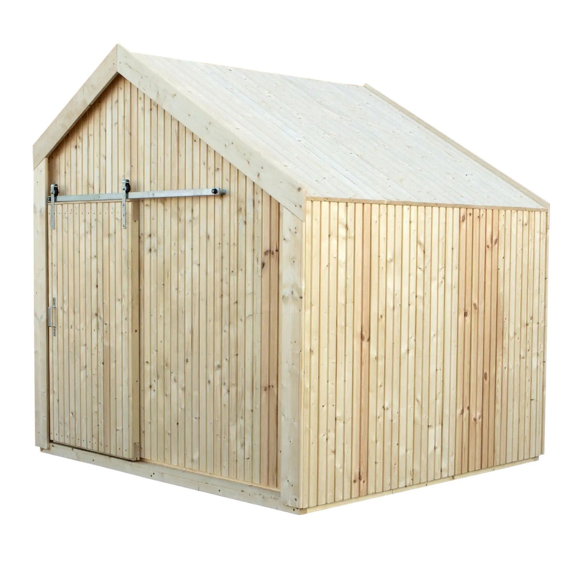 Spielhaus 'Cozy' | mit Dachpappe | 1 Sitzbank | Spieltheke | L 184 x B 208 x H 212 cm | unbehandelt
