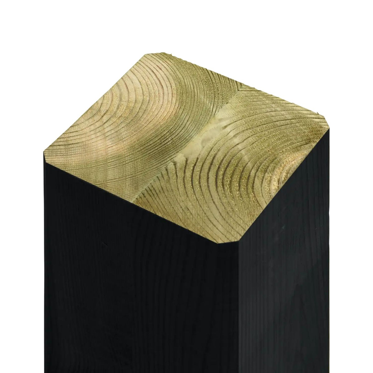 Schaukelgestell 'Cubic' | L 268 x B 9 x H 209 cm | 2 Schaukeln | Holzpfosten | schwarz