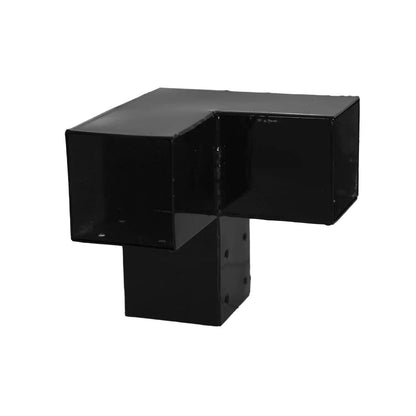 Schaukel 'Daylife' | L 268 x B 198 x H 217 cm | 2 Schaukeln | Holzpfosten | schwarz